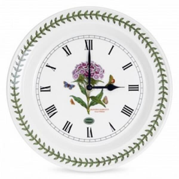 Portmeirion Botanic Garden - Wall Clock Sweet William