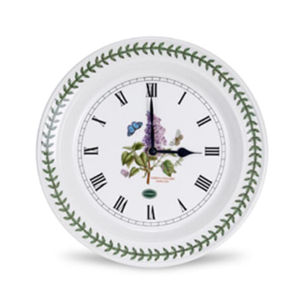 Portmeirion Botanic Garden - Wall Clock Garden Lilac