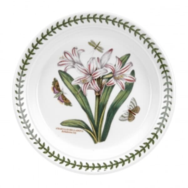 Portmeirion Botanic Garden - 8inch Dessert Plate Belladonna Lily Motif