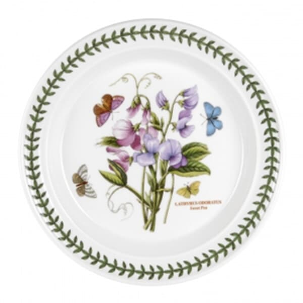 Portmeirion Botanic Garden - 10inch Dinner Plate Sweet Pea Motif