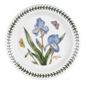 Portmeirion Botanic Garden - 8inch Dessert Plate Iris Motif