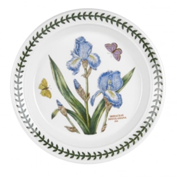 Portmeirion Botanic Garden - 8inch Dessert Plate Iris Motif