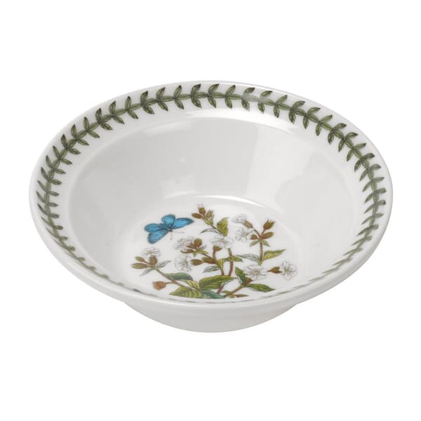 Portmeirion Botanic Garden - Oatmeal Bowl White Campion Motif