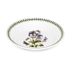 Portmeirion Botanic Garden - Soup Plate Pansy Motif
