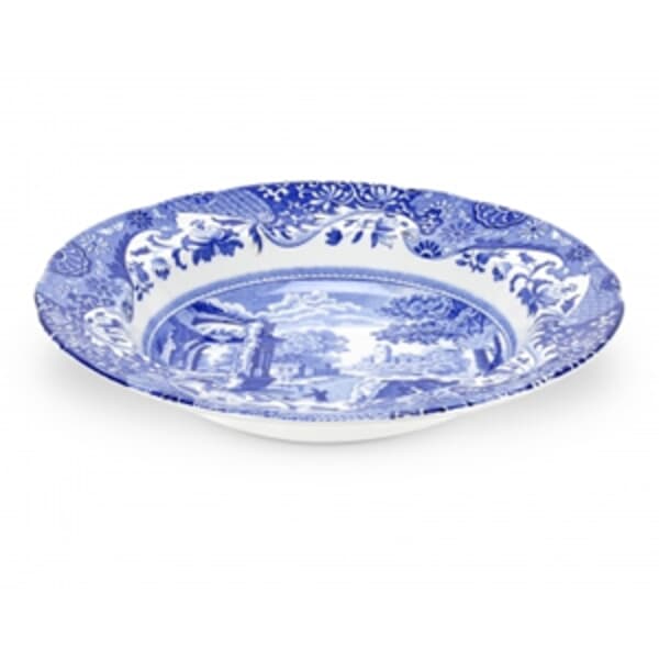 Spode Blue Italian - Soup Plate 23cm/9 inch