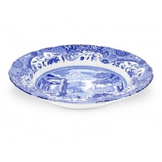 Spode Blue Italian - Soup Plate 23cm/9 inch