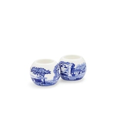 Spode Blue Italian - Tealight Holder Set Of 2