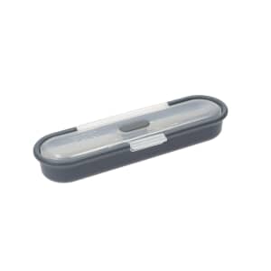 BUILT Travel Cutlery Set in Case 18/8 Stainless Steel Spoon Knife and Fork