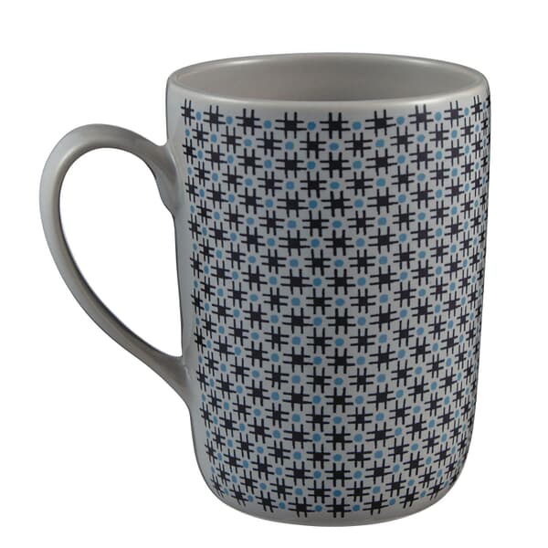 Murmur Shimi Decorative Tall Mug Indigo And Blue