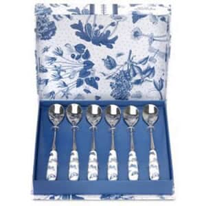 Portmeirion Botanic Blue - Teaspoons Set Of 6