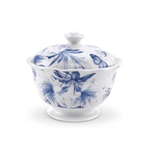 Portmeirion Botanic Blue - Covered Sugar Bowl