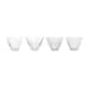 Mikasa Cheers Pack Of 4 Stemless Martini Glasses 400ml