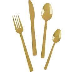 Mikasa Ciara Diseno 16 Piece Cutlery Set - Gold