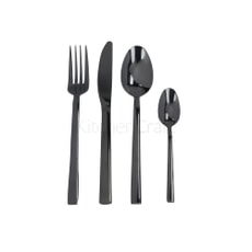 Mikasa Ciara Diseno 16 Piece Cutlery Set PVD Black