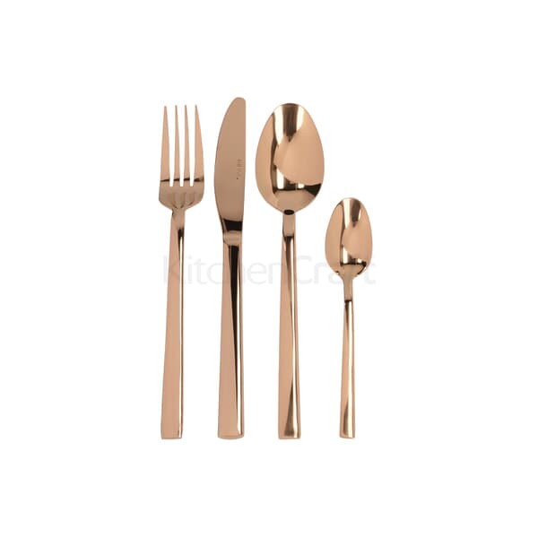Mikasa Ciara Diseno 16 Piece Cutlery Set PVD Copper