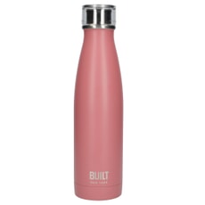 Built 500ml Double Walled Stainless Steel Water Bottle Pink
