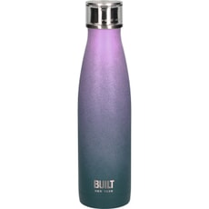 Built 500ml Double Walled Stainless Steel Water Bottle Pink and Blue Ombre