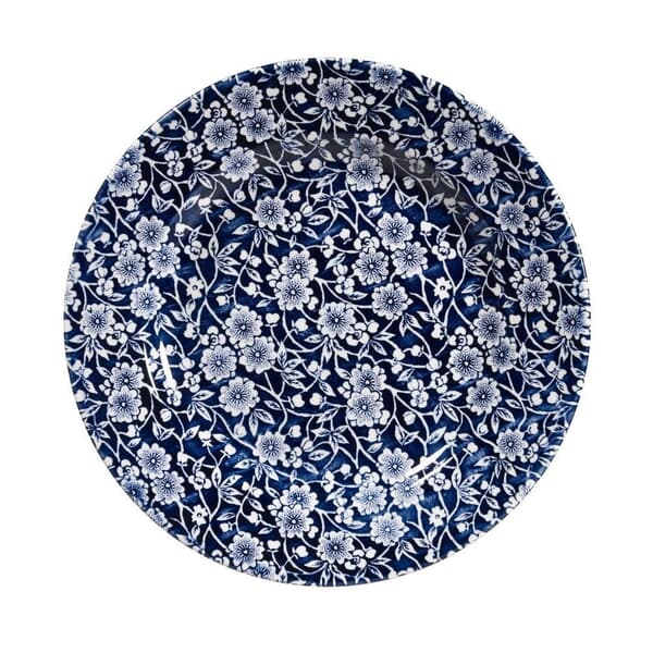 Royal Wessex Victorian Calico Blue Dinner Plate Single