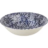 Royal Wessex Victorian Calico Blue Scallop Bowl Single
