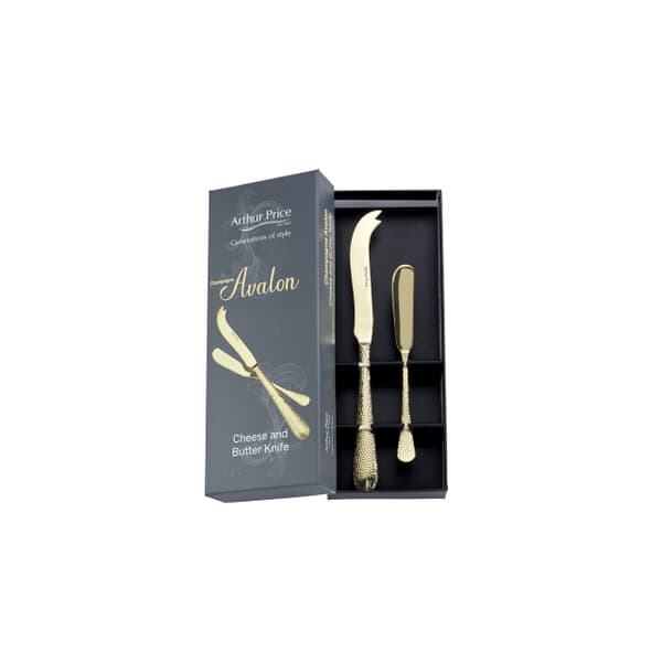 Arthur Price Champagne Avalon Boxed Cheese And Butter Knife