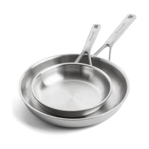 KitchenAid Multiply 2 Piece Frypan Set 20/28cm uncoated