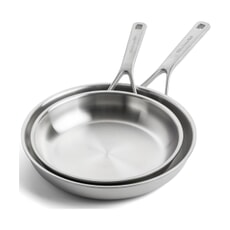 KitchenAid Multiply 2 Piece Frypan Set 24/28cm uncoated