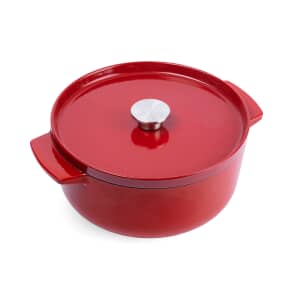 KitchenAid Cast Iron Casserole 26cm Empire Red