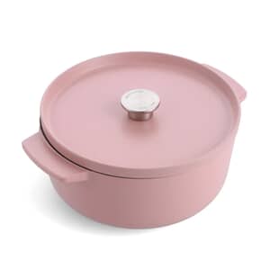 KitchenAid Cast Iron Casserole 26cm Dried Rose