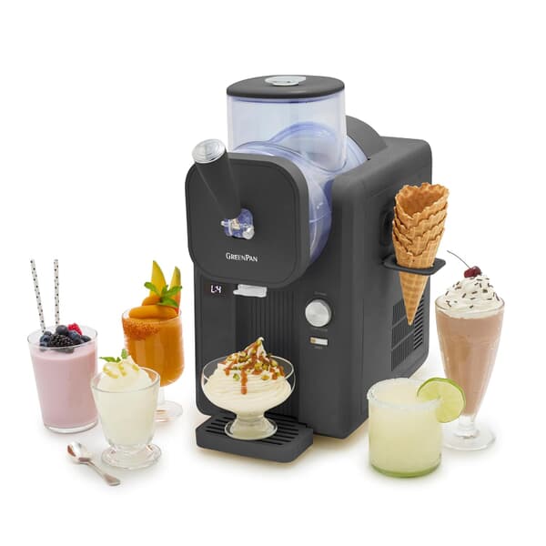 GreenPan Frost Ice Cream and Frozen Drink Maker Grey