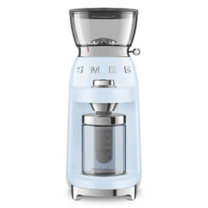 Smeg Coffee Grinder Pastal Blue CGF03PBUK
