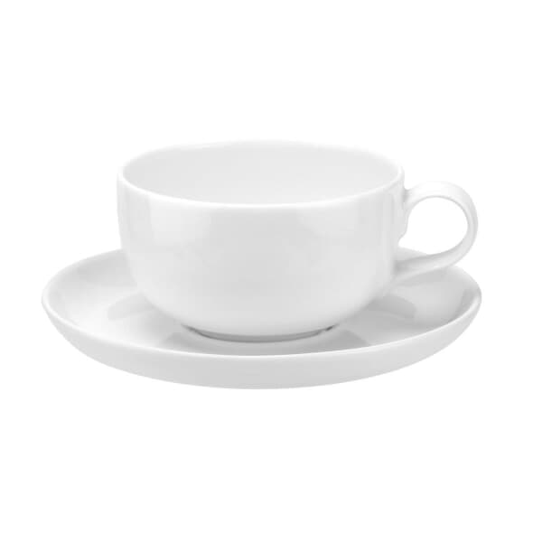 Portmeirion Choices White - 9fl oz Teacup And Saucer