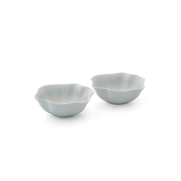 Sophie Conran Floret - Set Of 2 Small Bowls Dove Grey