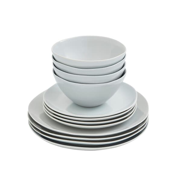 Sophie Conran Arbor - 12 Piece Dinner Set Dove Grey