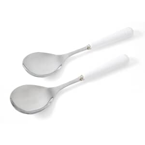 Sophie Conran For Portmeirion - Silver Pair Of Salad Servers