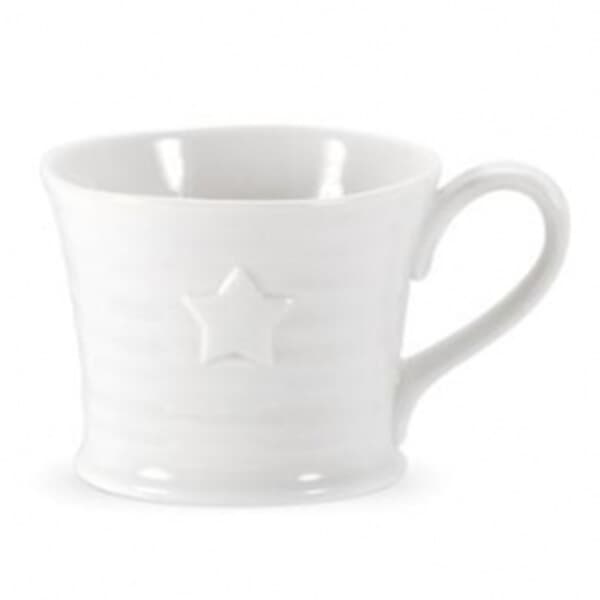 Sophie Conran For Portmeirion Embossed Star Mugs Set Of 4