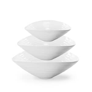 Sophie Conran For Portmeirion - Salad Bowl Set L/M/S White