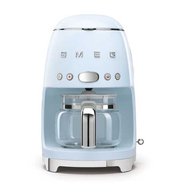 Smeg Drip Filter Coffee Machine Pastel Blue