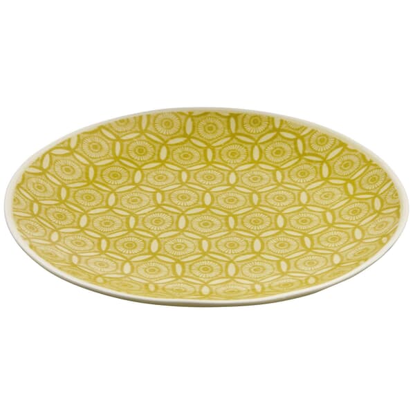 Murmur Stoneware Salad/Dessert Plate Chartreuse