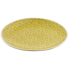Murmur Stoneware Salad/Dessert Plate Chartreuse