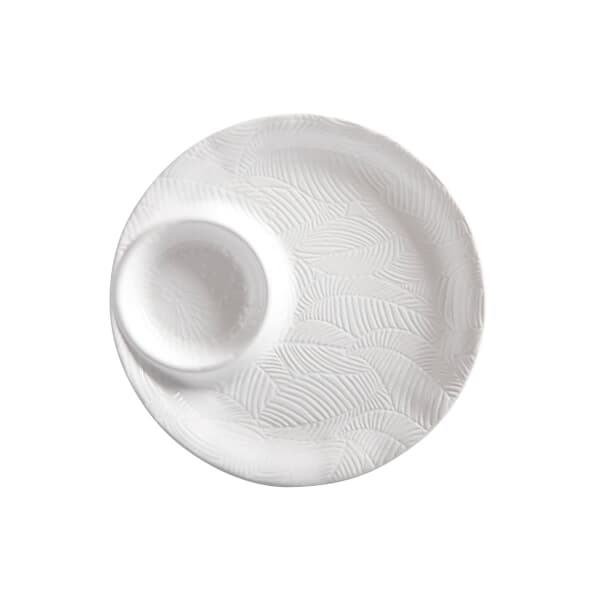 Maxwell Williams Panama 32cm White Chip and Dip Platter