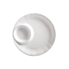 Maxwell Williams Panama 32cm White Chip and Dip Platter