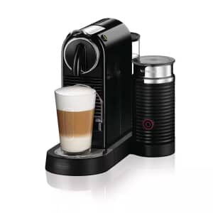 Delonghi Nespresso Citiz and Aeroccino Black