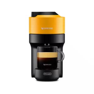 Delonghi Nespresso Vertuo Pop Pod Coffee Machine - Yellow