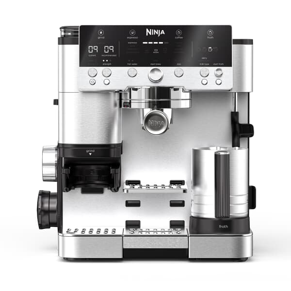 Ninja Luxe Cafe Premier Series Espresso Coffee Machine Black/Stainless Stee