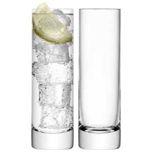 LSA Glassware - Bar Long Drink Glasses Set Of 2