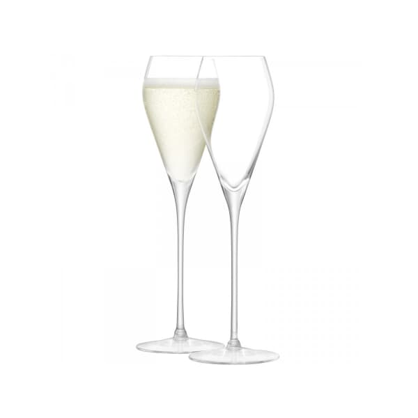 LSA Glassware - Wine Prosecco Glasses Set Of 2