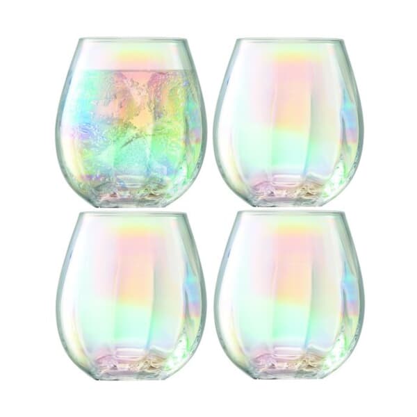 LSA Glassware - Pearl Tumblers Set Of 4