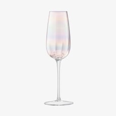 LSA Glassware - Pearl Champagne Flute Set Of 2