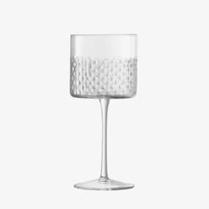LSA Glassware - Wicker Wine Glass Set Of 2
