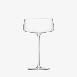 LSA Glassware - Metropolitan Champagne Saucer Set Of 4